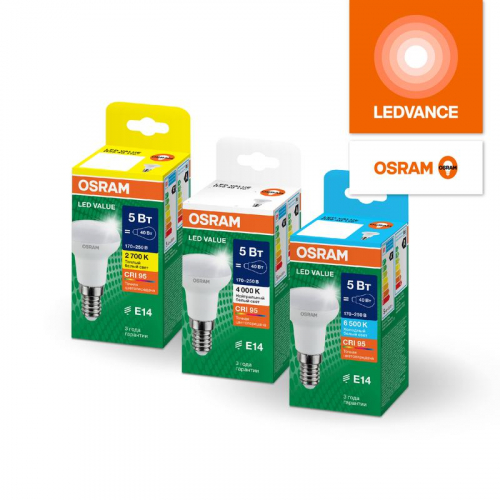 Лампа светодиодная LED G4 Value LVR3940 5W/927 CRI95 5Вт 2700К 500лм грибовидная матов. E14 170-250В OSRAM 4610590511679 фото 6