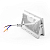 Прожектор LFL-5001 C01 (LED SMD 50Вт 230В 6500К) бел. Ultraflash 14130