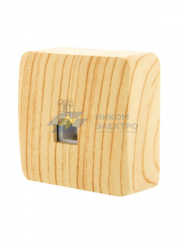 Розетка телефонная Viola RJ11 евро стандарт беленый дуб LEZARD 751-5200-137 фото 4 Розетка телефонная Viola RJ11 евро стандарт беленый дуб LEZARD 751-5200-137 фото 4