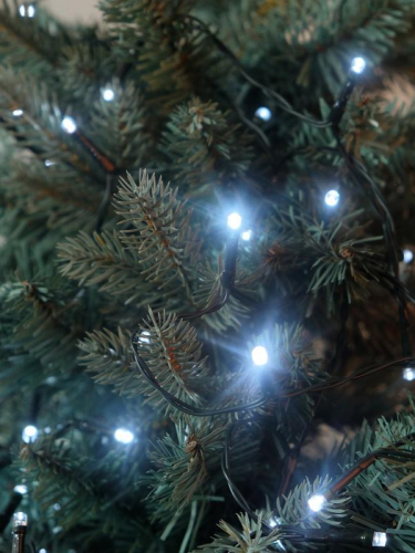 Гирлянда светодиодная "Нить" LD200-GW-BO 20м 200LED бел. уличная 8 режимов элементы питания 3хAA SHLights 4690601045454 фото 5 Гирлянда светодиодная "Нить" LD200-GW-BO 20м 200LED бел. уличная 8 режимов элементы питания 3хAA SHLights 4690601045454 фото 5