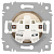 Розетка 1-м СП Accent 6-201-03 16А IP20 250В 2P алюм. Intro Б0063661