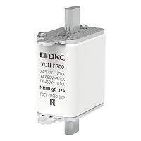 Предохранитель YON ножевого типа FG00 с одинарной индикацией 32А DKC 1FG00-0032