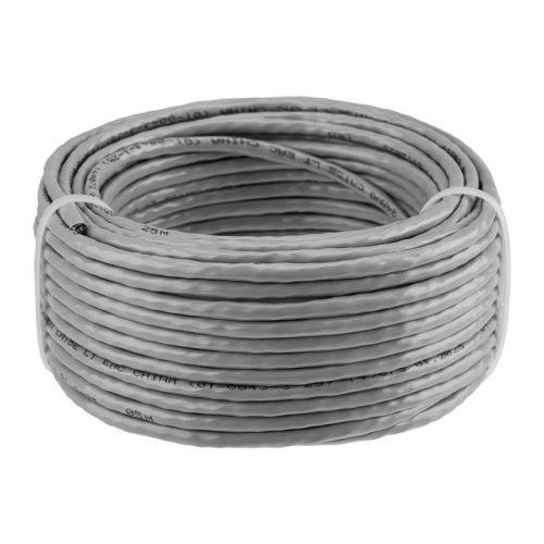 Кабель витая пара U/UTP кат.5E 4х2х24AWG медь сер. (уп.25м) PROCONNECT 01-0043-3-25 фото 2