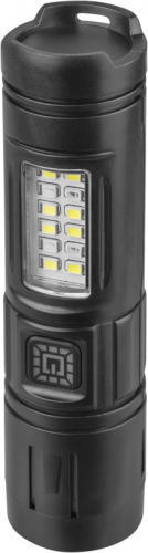 Фонарь светодиодный ручной 90 910 OPT-CP13-ACCU пласт.1LED 1Вт+8SMDбел+4SMDкр 7реж. IPХ4 ОНЛАЙТ 90910 фото 2 Фонарь светодиодный ручной 90 910 OPT-CP13-ACCU пласт.1LED 1Вт+8SMDбел+4SMDкр 7реж. IPХ4 ОНЛАЙТ 90910 фото 2