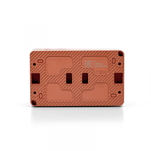 Блок ОП AtlasDesign PROFI IP54 (розетка 1-м 16А заземл. защ. шторки + 2-кл. выключатель 10А) терракот. SE ATN547074 фото 2 Блок ОП AtlasDesign PROFI IP54 (розетка 1-м 16А заземл. защ. шторки + 2-кл. выключатель 10А) терракот. SE ATN547074 фото 2