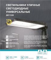 Светильник уличный линзованный светодиодный ДКУ-2UB 70Вт 230В 5000К 8750лм 125лм/Вт универсальный IP65 NEOX 4690612057422