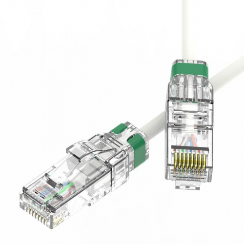 Патч-корд неэкранированный SLIM CAT6A U/UTP 4х2 28 AWG LSZH 2м бел. DKC RN6AUU4520WH-28 Патч-корд неэкранированный SLIM CAT6A U/UTP 4х2 28 AWG LSZH 2м бел. DKC RN6AUU4520WH-28