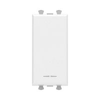 Переключатель модульный 1-кл. 1мод. Avanti "Белое облако" 16А IP20 бел. DKC 4400111