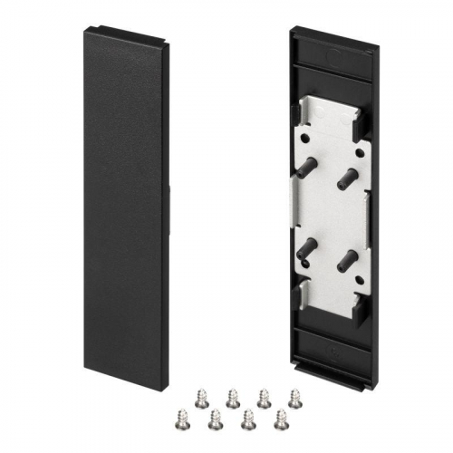 Заглушка SL-LINE-25100-DUAL BLACK глухая пластик Arlight 033038 Заглушка SL-LINE-25100-DUAL BLACK глухая пластик Arlight 033038