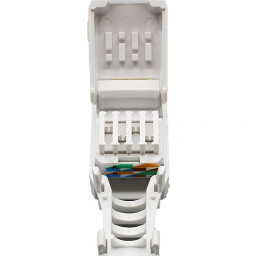 Коннектор 8P8C U/UTP кат.5E RJ-45 безынструментальный (DIY) SUPRLAN 10-0218-1 фото 3 Коннектор 8P8C U/UTP кат.5E RJ-45 безынструментальный (DIY) SUPRLAN 10-0218-1 фото 3