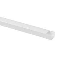Кабель-канал 80х60 L2000 пластик бел. TOKOV ELECTRIC TKE-KK-80-60-2000-WH