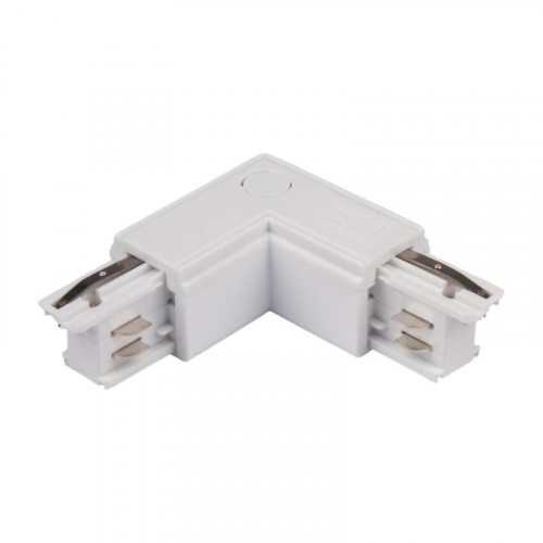Аксессуар к шинопроводу трехфазному 3P PTR CL-WH OUT коннектор внешний Pro+ бел. JazzWay 5063136 фото 3