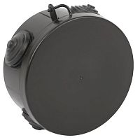 Коробка распаячная ОП 85х40мм с гермовводами 4 входа IP54 черн. KOR-85-40-4g-B Эра Б0061801