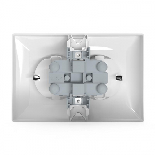 Розетка 2-м СП AVA 16А IP20 с заземл. защ. шторки в сборе бел. TOKOV ELECTRIC TKL-AV-R2FZSF-C01 фото 5 Розетка 2-м СП AVA 16А IP20 с заземл. защ. шторки в сборе бел. TOKOV ELECTRIC TKL-AV-R2FZSF-C01 фото 5