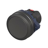Головка кнопки плоская без фиксации черн. DKC M22P-FMBLP