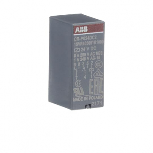Реле CR-P024DC2 24B DC 2ПК (8А) ABB 1SVR405601R1000
