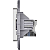 Розетка компьютерная Inspiria RJ45 кат.6 UTP механизм алюм. IEK 673832