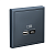 Розетка USB ArtGallery тип A+C 45Вт QC PD высокоскор. ЗУ механизм грифель SE GAL000729