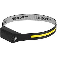Фонарь светодиодный налобный GA-104 Kiber-simple аккумуляторный 5Вт COB+3Вт LED сенсорное управление Трофи Б0069571