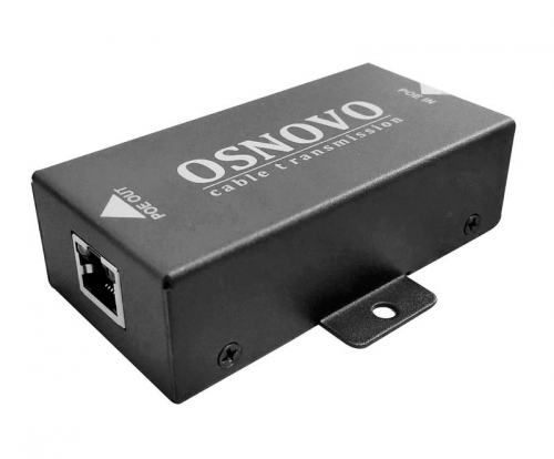 Удлинитель PoE E-PoE/1 10M/100M Fast Ethernet до 500м OSNOVO 13563