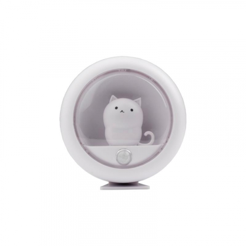 Светильник светодиодный TS8-CAT-SENS 1Вт 6500К IP22 ночник аккумулятор 400мА.ч датчик движения магнитное крепление с клеевым слоем JazzWay 5062016 Светильник светодиодный TS8-CAT-SENS 1Вт 6500К IP22 ночник аккумулятор 400мА.ч датчик движения магнитное крепление с клеевым слоем JazzWay 5062016