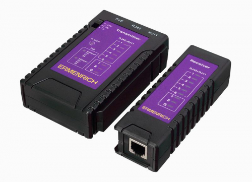 Тестер кабельный NetGeeks NP10 фиолет. Ermenrich 85300 фото 6 Тестер кабельный NetGeeks NP10 фиолет. Ermenrich 85300 фото 6