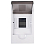 Бокс модульный накладной PDB/W 1004 WH (ЩРН-П- 4) IP41 пластик. JazzWay 5071643