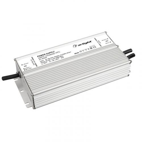 Блок питания ARPV-UH48600-PFC 48В 12.5А 600Вт IP67 металл Arlight 031032 Блок питания ARPV-UH48600-PFC 48В 12.5А 600Вт IP67 металл Arlight 031032