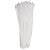 Хомут кабельный (стяжка) PCT 2.5х200-100WH 2.5х200 PA6.6 бел. (уп.100шт) JazzWay 5053618