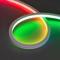 Лента светодиодная DMX MOONLIGHT-TOP-B84-13x12mm 24V RGB-PX7 18Вт/м IP67 wire x2 герметичная силикон (уп.5м) Arlight 041015