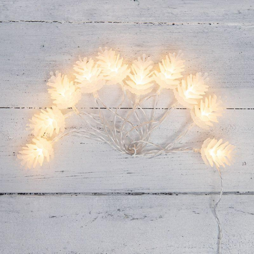 Гирлянда светодиодная "Шишки" 1.5м 10LED тепл. бел. 0.1Вт IP20 провод ПВХ прозр. элементы питания 2хAA (не в компл.) Neon-Night 303-098 Гирлянда светодиодная "Шишки" 1.5м 10LED тепл. бел. 0.1Вт IP20 провод ПВХ прозр. элементы питания 2хAA (не в компл.) Neon-Night 303-098