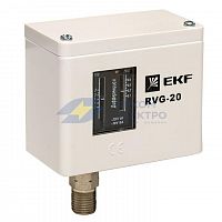 Реле избыточного давления RVG-20-1.6 (1.6МПа) EKF RVG-20-1.6