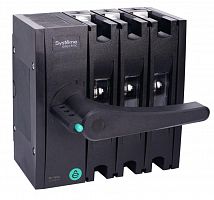 Выключатель-разъединитель SYSTEMEPACT SD160 3п 125А рукоятка фронт. слева (зак. отдельно) SE SSD01603LF0125