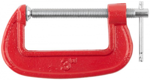 Струбцина тип "G" 75мм 3дюйм FIT 59203 фото 6