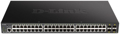Коммутатор настраиваемый DGS-1250-52XMP/A1A 48G 4SFP+ 48PoE+ 370Вт D-Link 1750558 фото 2 Коммутатор настраиваемый DGS-1250-52XMP/A1A 48G 4SFP+ 48PoE+ 370Вт D-Link 1750558 фото 2