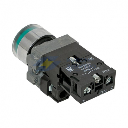 Кнопка BA31 с подстветкой 230В зел. NO IP65 PROxima EKF xb2-bw31-230-65 фото 4
