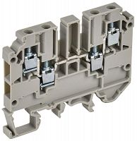 Колодка клеммная CTS-MC ARMAFIX 4 вывода 4кв.мм сер. IEK YCT12-00-4-K03-004