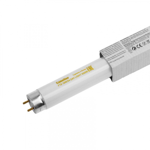 Лампа люминесцентная FT8-18W/54 18Вт T8 6500К G13 Camelion 3005 фото 5
