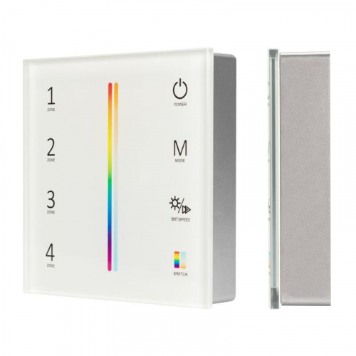 Панель Sens SMART-P55-MULTI White (3В 4 зоны 2.4G) (IP20 пластик) Arlight 028309