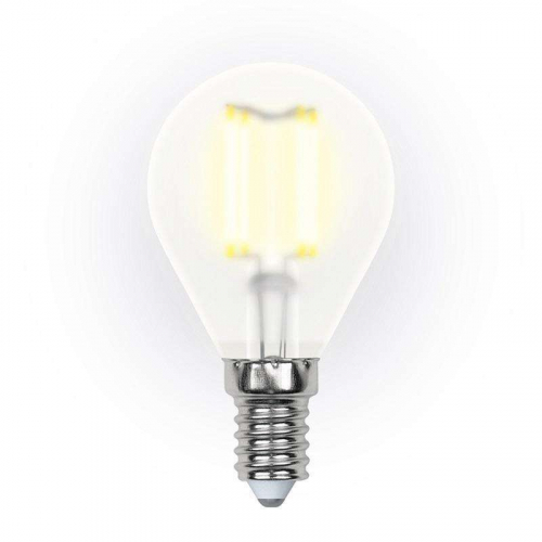 Лампа LED-G45-6W/WW/E14/FR PLS02WH Uniel UL-00000303 Лампа LED-G45-6W/WW/E14/FR PLS02WH Uniel UL-00000303