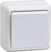 Выключатель 1-кл. ОП Октава 10А IP20 ВС20-1-0-ОБ 250В бел. GENERICA EVO10-K01-10-DC