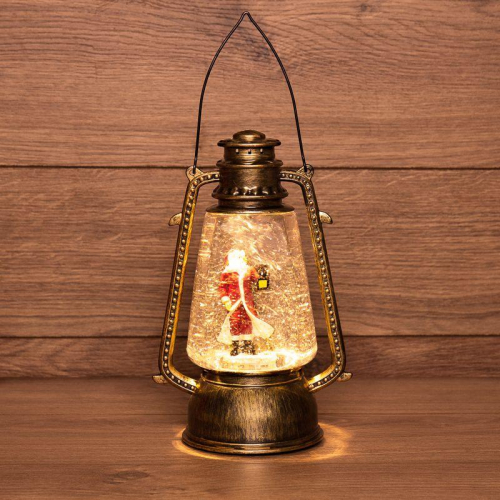 Фонарь декоративный Санта Клаус 1LED тепл. бел. 1.5Вт IP20 эффект снегопада с подсветкой Neon-Night 501-066 фото 10