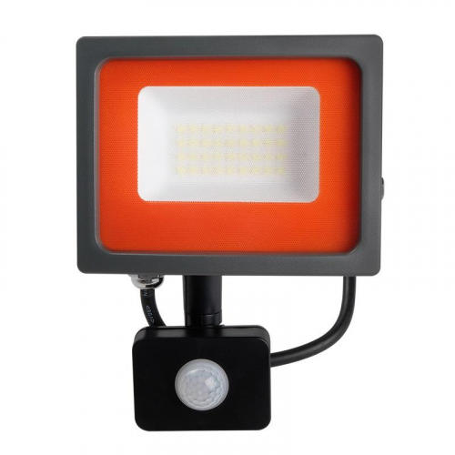 Прожектор светодиодный PFL-SC SENSOR 30Вт 6500К IP54 190-260В ДО закален. матов. стекло датчик движения инфракрасный JazzWay 5001411 фото 2 Прожектор светодиодный PFL-SC SENSOR 30Вт 6500К IP54 190-260В ДО закален. матов. стекло датчик движения инфракрасный JazzWay 5001411 фото 2