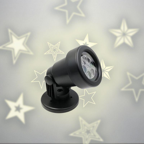 Проектор светодиодный "Звезды" 6LED тепл. бел. 5Вт 220В IP44 Neon-Night 601-268 фото 4 Проектор светодиодный "Звезды" 6LED тепл. бел. 5Вт 220В IP44 Neon-Night 601-268 фото 4