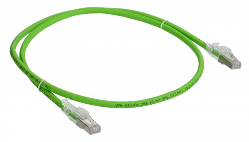 Патч-корд кат.6A S/FTP 2м standart лент. замок зел. ITK PC02-C6ASL-2M-SC-RL Патч-корд кат.6A S/FTP 2м standart лент. замок зел. ITK PC02-C6ASL-2M-SC-RL