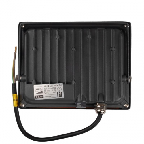 Прожектор светодиодный PFL-SC 50Вт 3000К IP65 190-260В ДО закален. матов. стекло JazzWay 5010079 фото 4