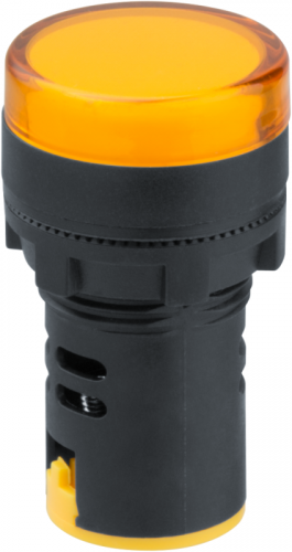 Лампа индикаторная 82 802 NBI-I-AD22-230-Y d22мм 230В AC/DC жел. Navigator 82802
