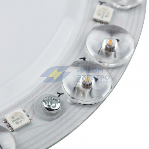 Светильник светодиодный Satori Melody 2700-6500К настенно-потолочный RGB Bluetooth Sound с пультом и APP Rexant 624-001 фото 3