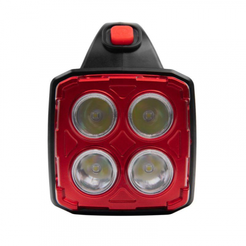 Фонарь аккумуляторный LED38101 40LED+2COB 4 реж. Type-C PowerBank пластик коробка черн./малин. Ultraflash 15951 фото 6
