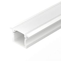 Профиль LINE-2315-F-2000 WHITE L2000 алюм. Arlight 044265(1)